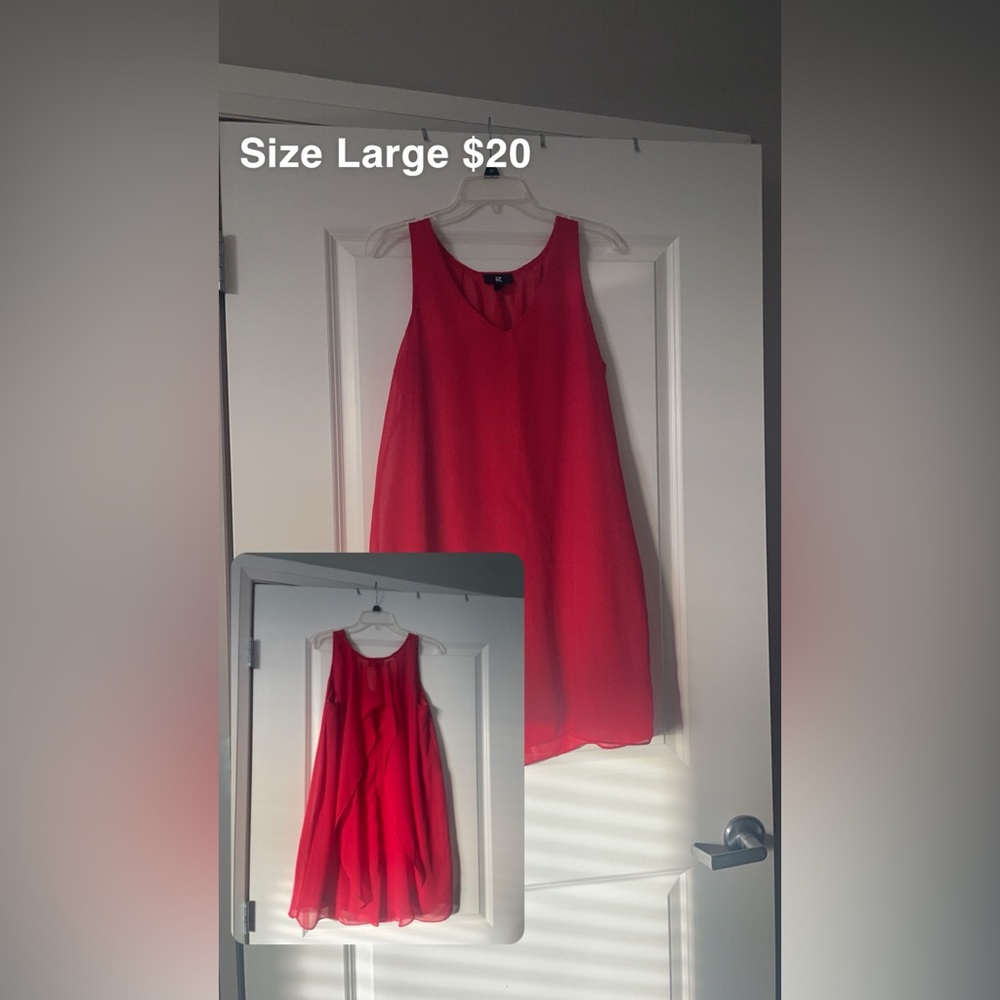Size Large Red Dress